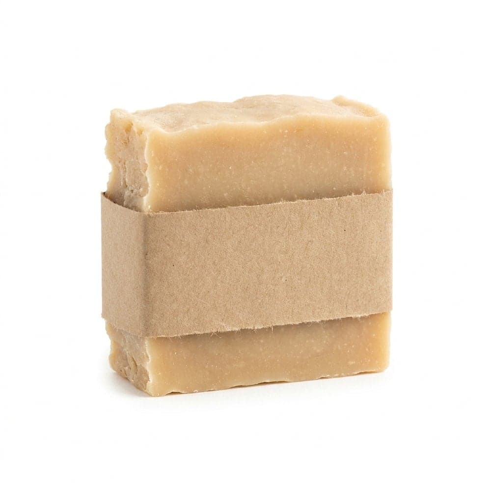 Organic Cold Processed Soap Bar with Oatmeal, Wild Honey, and Goat Milk - Exfoliating & Moisturizing Natural Soap - 5 oz