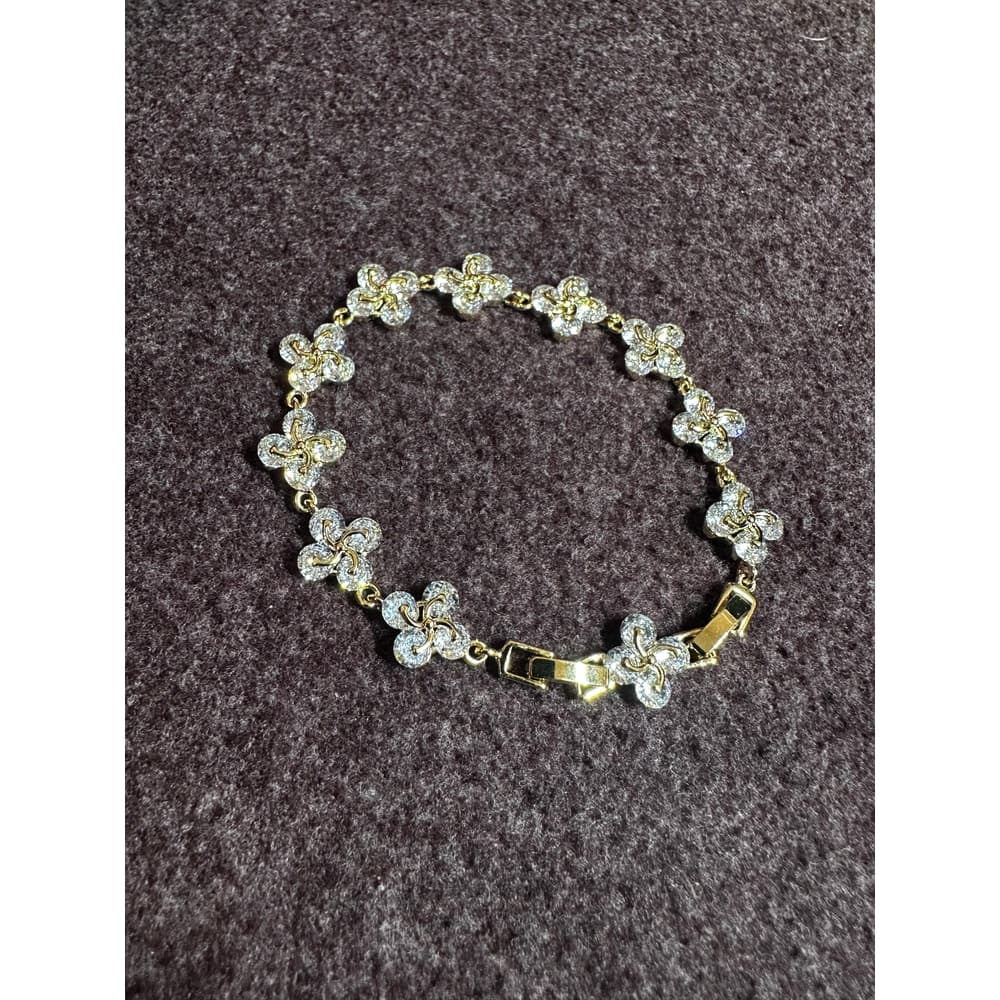 Floral GF bracelet