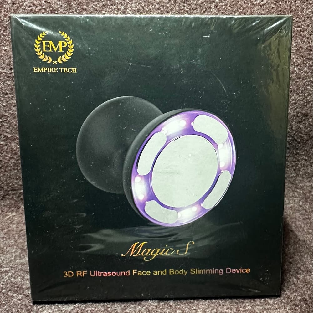 EMP Magic S 3-D RF ultrasound, face and body slimming device