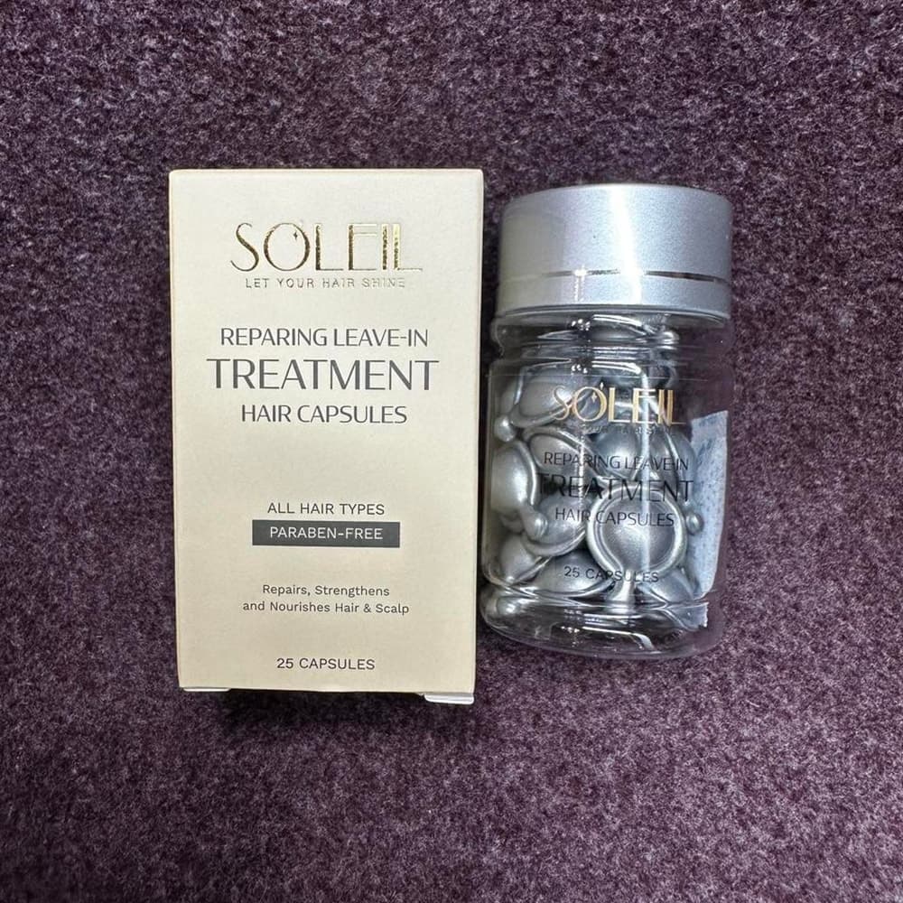 Soleil Repairing Leave-In Treatment Hair Capsules
