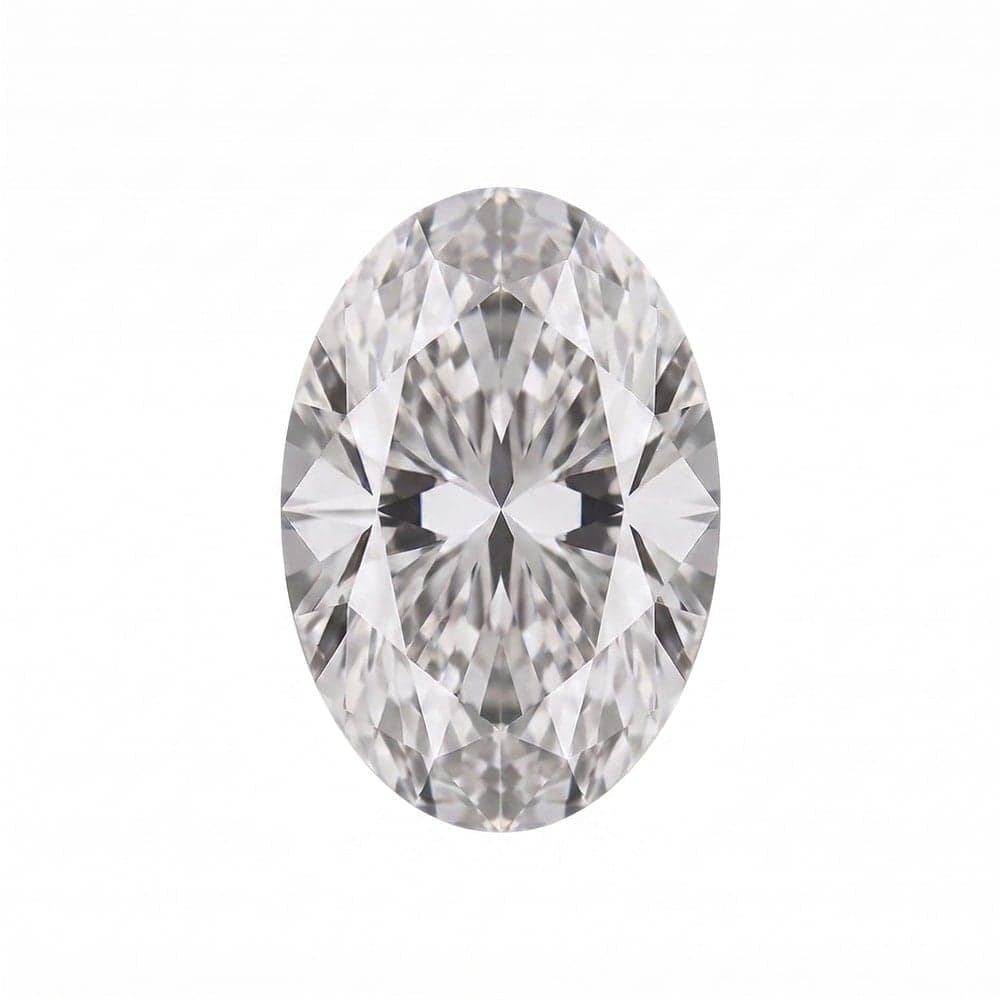 oval cut clear Moissanite loose stone vvs1 clarity Dcolor