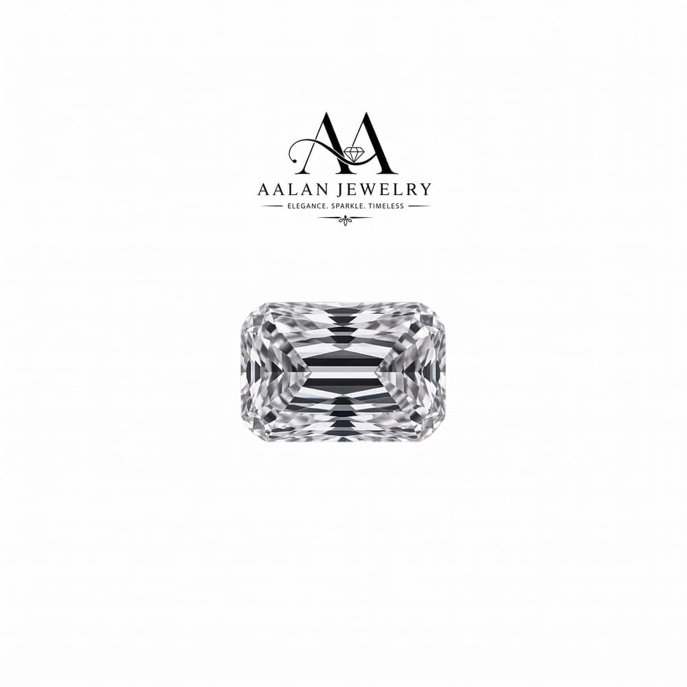 Elongated cushion cut clear Moissanite loose stone vvs1 clarity Dcolor