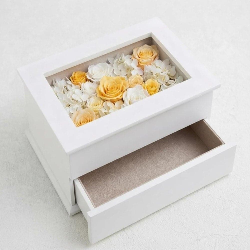 Drawer / Treasure Box Preserved Flowers