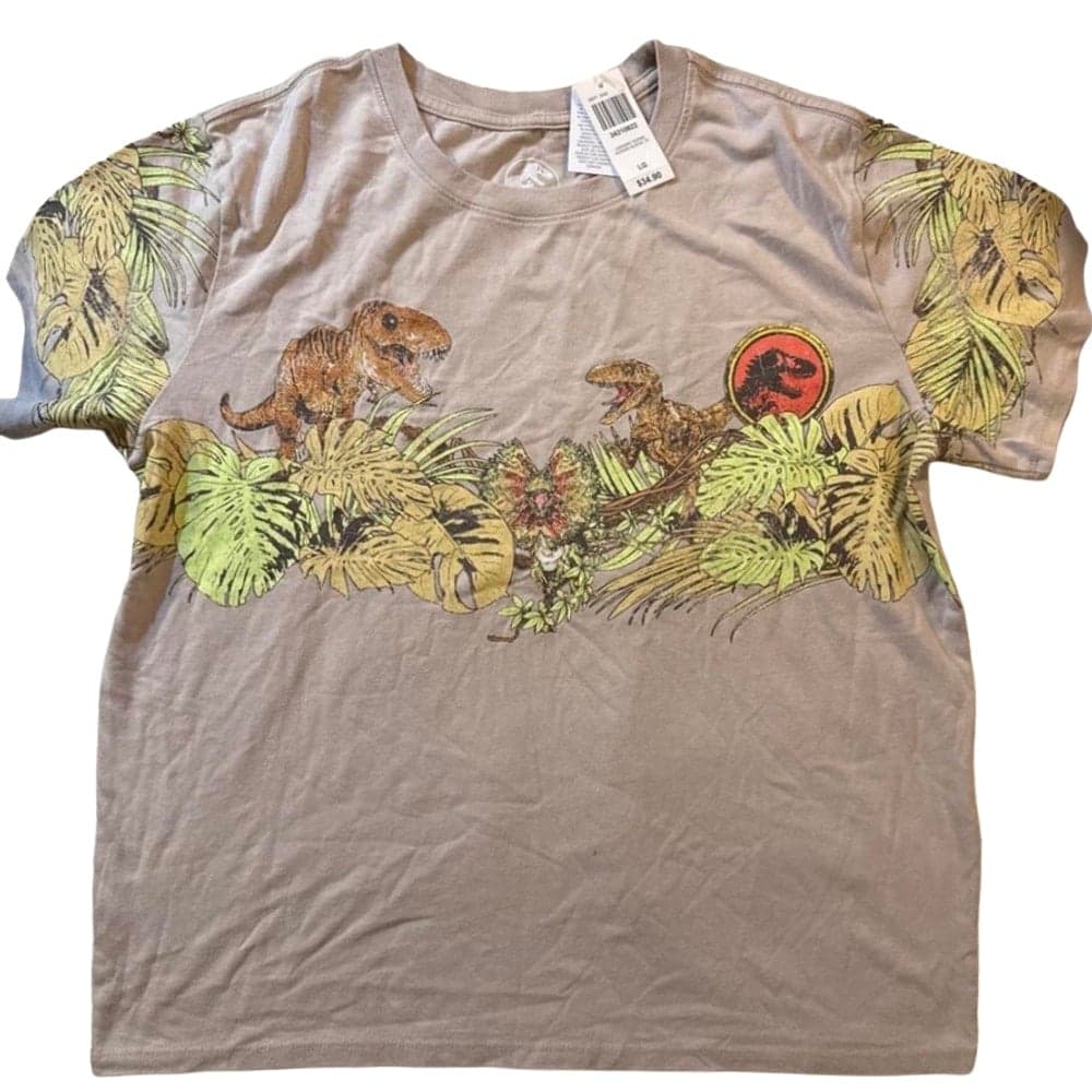 Jurassic Park beige shirt
