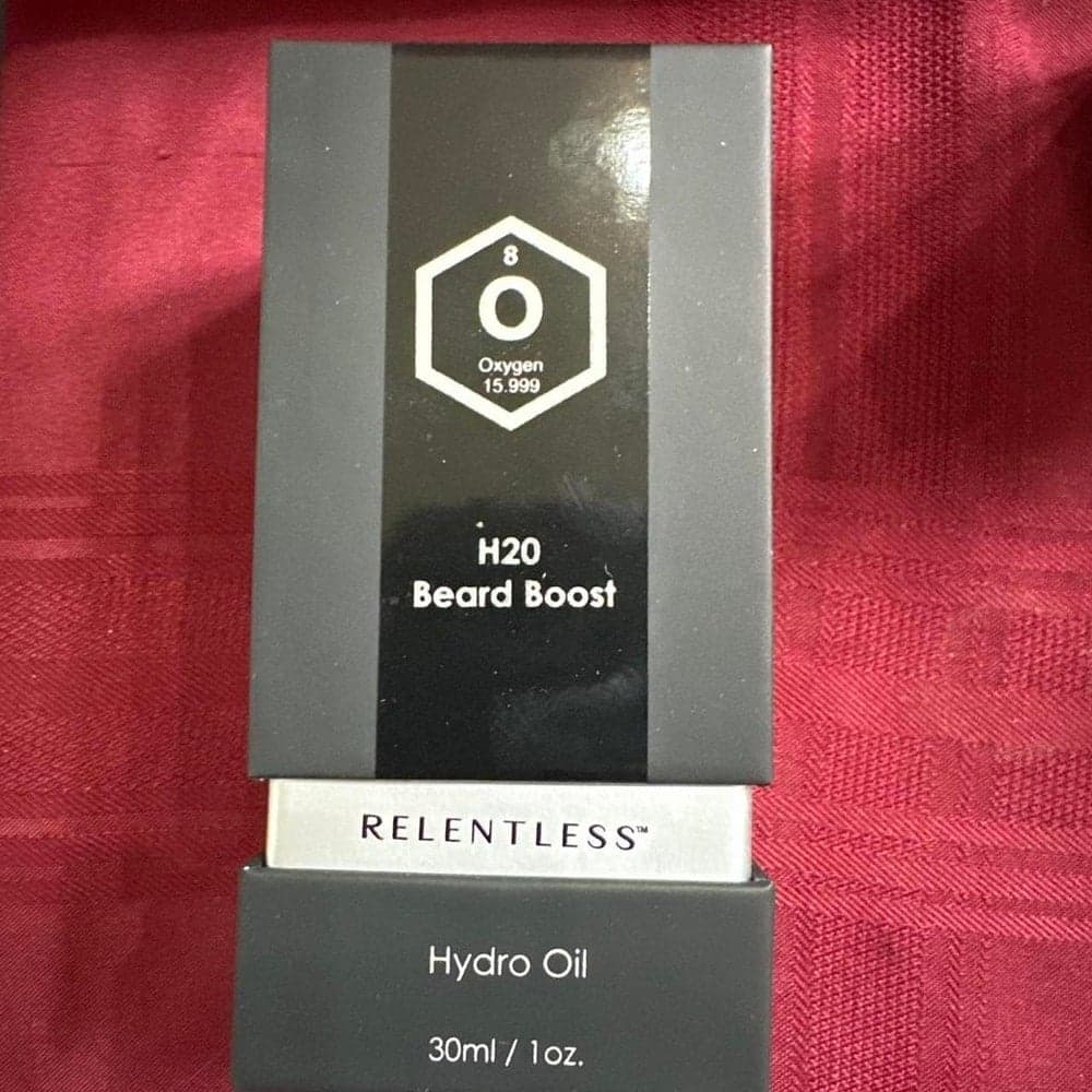 Relentless Hydro Oil Beard Boost 30ml #beardcare
