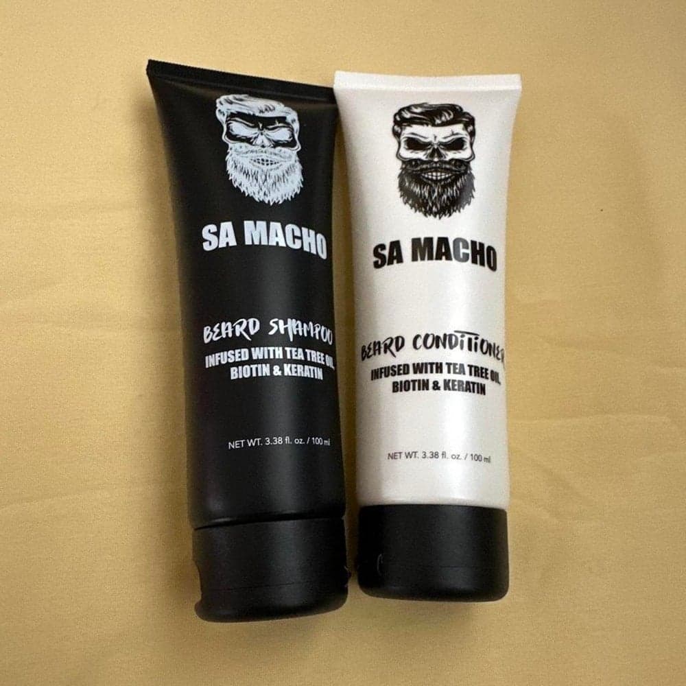 SA Macho Beard Shampoo & Conditioner Set