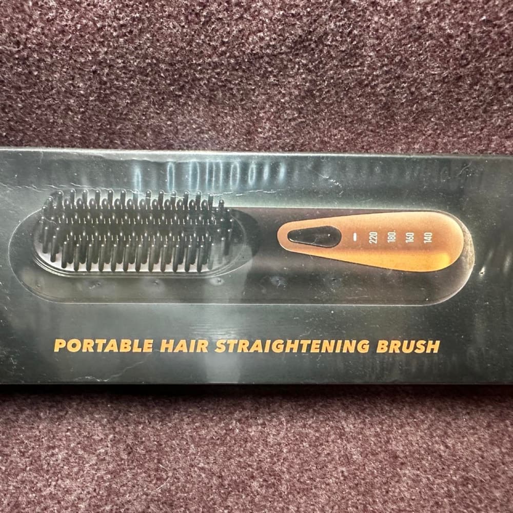 Iser Portable Hair Straightening Brush