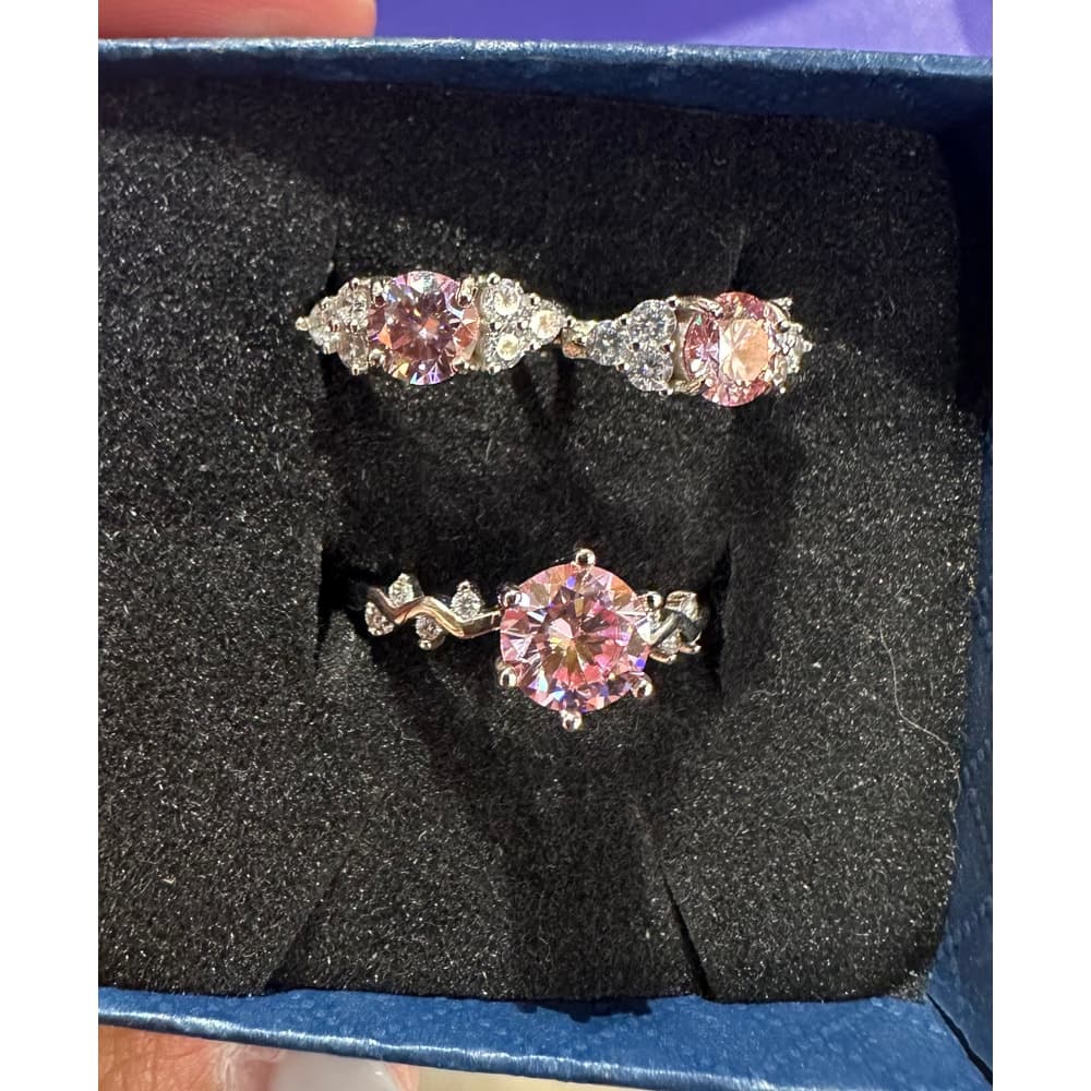 Moissanite set