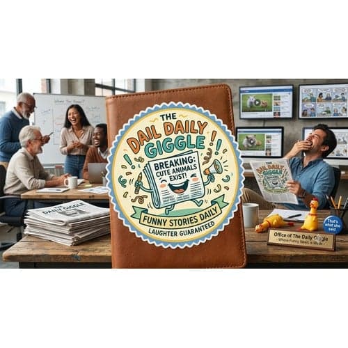 The daily giggle logo